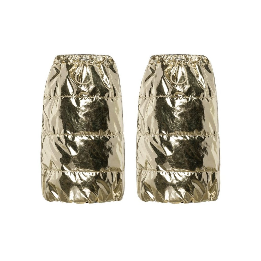 Cordova Metallic Gold Foil "Gstaad" Gaiters